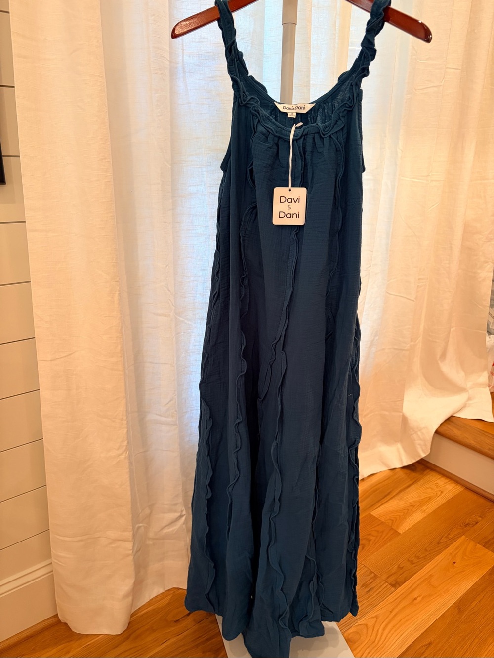 DAVI & DANI NWT SIZE M DARK TEAL DRESS